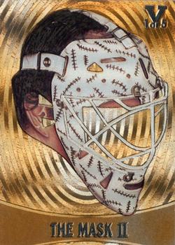 2015-16 In The Game Final Vault - 2002-03 Between The Pipes The Mask II Gold  (Silver Vault Stamp) #M-3 Steve Shields Front