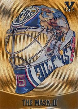 2015-16 In The Game Final Vault - 2002-03 Between The Pipes The Mask II Gold  (Silver Vault Stamp) #M-12 Tommy Salo Front