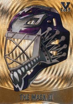 2015-16 In The Game Final Vault - 2002-03 Between The Pipes - The Mask II Gold (Silver Vault Stamp) #M-14 Felix Potvin Front