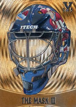 2015-16 In The Game Final Vault - 2002-03 Between The Pipes The Mask II Gold  (Silver Vault Stamp) #M-29 Jeff Hackett Front
