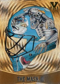 2015-16 In The Game Final Vault - 2002-03 Between The Pipes The Mask II Gold  (Gold Vault Stamp) #M-24 Evgeni Nabokov Front
