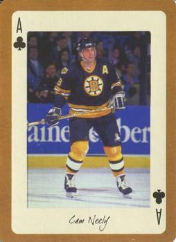 2005 Hockey Legends Boston Bruins Playing Cards #A♣ Cam Neely Front