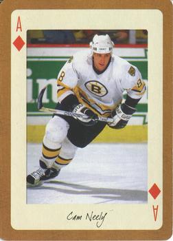 2005 Hockey Legends Boston Bruins Playing Cards #A♦ Cam Neely Front