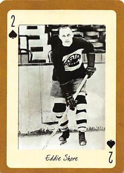 2005 Hockey Legends Boston Bruins Playing Cards #2♠ Eddie Shore Front