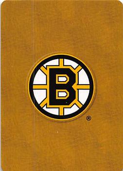 2005 Hockey Legends Boston Bruins Playing Cards #3♣ Jean Ratelle Back