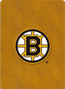 2005 Hockey Legends Boston Bruins Playing Cards #6♣ Tiny Thompson Back