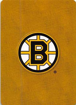 2005 Hockey Legends Boston Bruins Playing Cards #7♠ Frank Brimsek Back