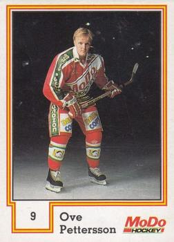 1990-91 Semic Elitserien (Swedish) Stickers #9 Ove Pettersson Front