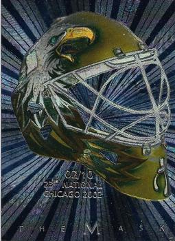 2001-02 Be a Player Between the Pipes - The Mask  23rd Chicago National 2002 #14 Ed Belfour Front