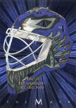 2001-02 Be a Player Between the Pipes - The Mask  23rd Chicago National 2002 #18 Felix Potvin Front