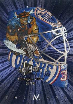 2001-02 Be a Player Between the Pipes - The Mask  Chicago SportsFest 2002 #NNO Tommy Salo Front