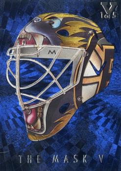 2015-16 In The Game Final Vault - 2007-08 In The Game Between The Pipes - The Mask V (Silver Vault Stamp) #M-11 Manny Fernandez Front