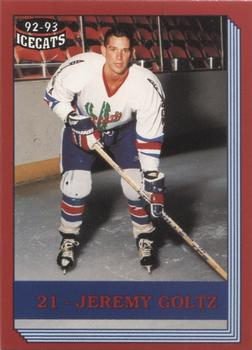 1992-93 Arizona Icecats (ACHA) #NNO Jeremy Goltz Front