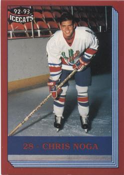1992-93 Arizona Icecats (ACHA) #NNO Chris Noga Front