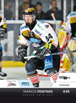 2010-11 Erste Bank Eishockey Liga #12 Markus Peintner Front