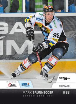 2010-11 Erste Bank Eishockey Liga #20 Mark Brunnegger Front