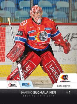 2010-11 Erste Bank Eishockey Liga #21 Jaakko Suomalainen Front