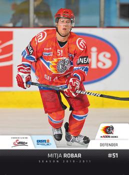 2010-11 Erste Bank Eishockey Liga #36 Mitja Robar Front