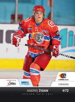 2010-11 Erste Bank Eishockey Liga #38 Andrej Zidan Front