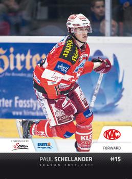 2010-11 Erste Bank Eishockey Liga #46 Paul Schellander Front