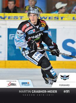 2010-11 Erste Bank Eishockey Liga #80 Martin Grabher-Meier Front