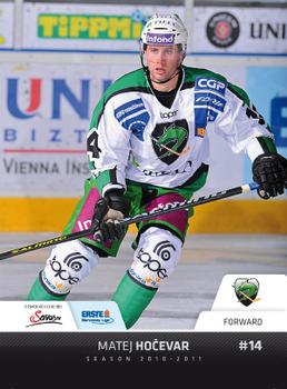 2010-11 Erste Bank Eishockey Liga #87 Matej Hocevar Front