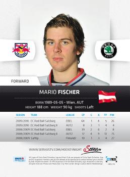 2010-11 Erste Bank Eishockey Liga #114 Mario Fischer Back