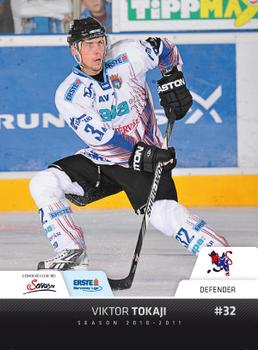 2010-11 Erste Bank Eishockey Liga #134 Viktor Tokaji Front