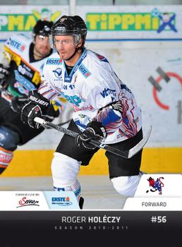 2010-11 Erste Bank Eishockey Liga #136 Roger Holeczy Front