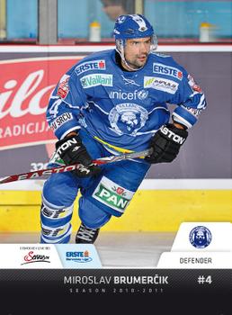 2010-11 Erste Bank Eishockey Liga #183 Miroslav Brumercik Front