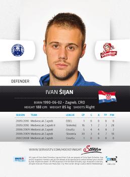 2010-11 Erste Bank Eishockey Liga #200 Ivan Sijan Back