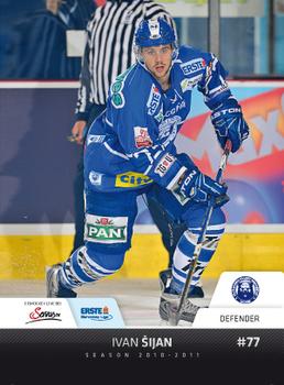 2010-11 Erste Bank Eishockey Liga #200 Ivan Sijan Front