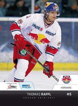 2010-11 Erste Bank Eishockey Liga #218 Thomas Raffl Front