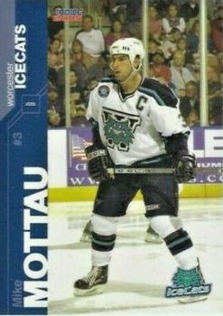 2004-05 Choice Worcester IceCats (AHL) #2 Mike Mottau Front