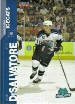 2004-05 Choice Worcester IceCats (AHL) #7 Jon DiSalvatore Front