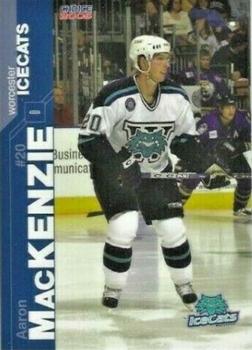 2004-05 Choice Worcester IceCats (AHL) #14 Aaron MacKenzie Front