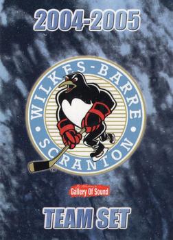 2004-05 Choice Wilkes-Barre/Scranton Penguins (AHL) #1 Wilkes-Barre/Scranton Penguins Front