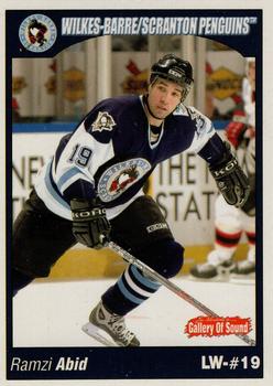 2004-05 Choice Wilkes-Barre/Scranton Penguins (AHL) #16 Ramzi Abid Front