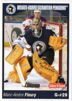 2004-05 Choice Wilkes-Barre/Scranton Penguins (AHL) #23 Marc-Andre Fleury Front
