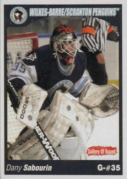 2004-05 Choice Wilkes-Barre/Scranton Penguins (AHL) #25 Dany Sabourin Front