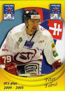 2004-05 Czech OFS - Czech/Slovak All-Star Game #26 Peter Fabus Front