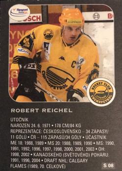 2004-05 Czech OFS - Stars #8 Robert Reichel Back