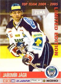 2004-05 Czech OFS - Zuma Top Team #18 Jaromir Jagr Front
