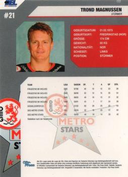 2004-05 Playercards (DEL) #52 Trond Magnussen Back