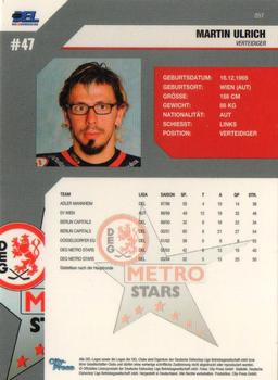 2004-05 Playercards (DEL) #57 Martin Ulrich Back