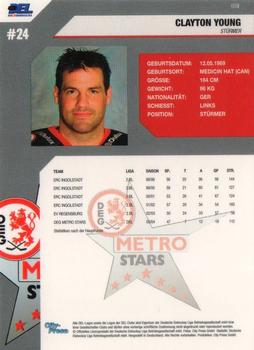 2004-05 Playercards (DEL) #59 Clayton Young Back