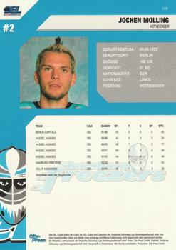 2004-05 Playercards (DEL) #129 Jochen Molling Back