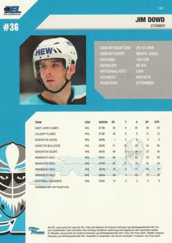2004-05 Playercards (DEL) #140 Jim Dowd Back