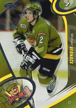 2004-05 Extreme Brampton Battalion (OHL) #4 Mike Vernace Front