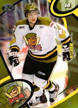 2004-05 Extreme Brampton Battalion (OHL) #14 Howie Martin Front